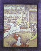 Georges Seurat circus France oil painting artist